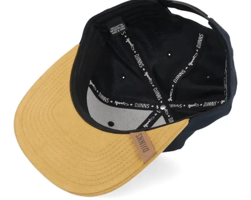 Snapback-Djinns Jersey Patch Black Snapback -