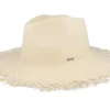 Outlet Brixton Jo Frayed Honey Fedora Straw Hat -
