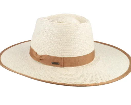 Fashion Brixton Jo Rancher Natural/Tan Straw Hat -