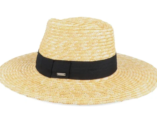 Straw Hat-Brixton Joanna Hat Honey Straw Hat -