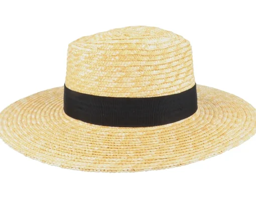 Straw Hat-Brixton Joanna Hat Honey Straw Hat -