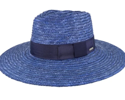 Online Brixton Joanna Hat Pacific Blue Straw Hat -