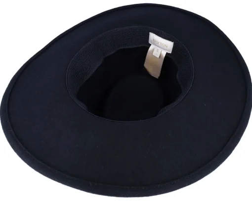 Traveler-Brixton Joanna Packable Hat Black Fedora -