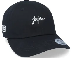 Dad Cap-Fair Justice Script Black Dad Cap -