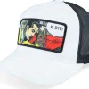 Trucker | Velvet Caps-Calza Pennello K Bye. Pop Art Velvet /Black A-Frame Trucker - White