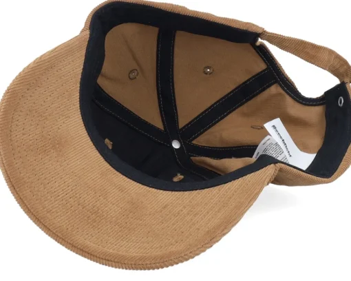 Hot Iconic Kaj Camel Heritage Cord Tan Dad Cap -