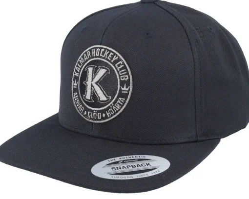 Snapback-Hatstore Kalmar HC Black/Stealth Grey Patch Black Snapback -