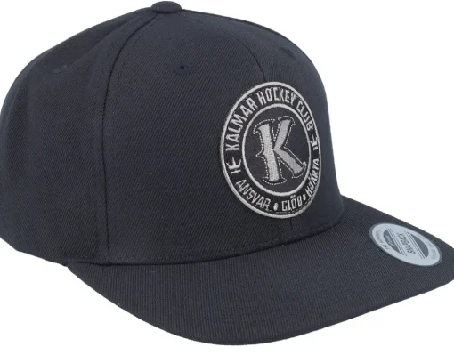 Snapback-Hatstore Kalmar HC Black/Stealth Grey Patch Black Snapback -