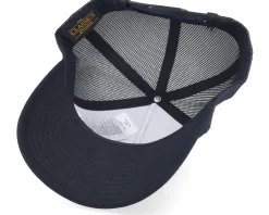 Trucker-Hatstore Kalmar HC Black/Stealth Grey Patch A-frame Black Trucker -