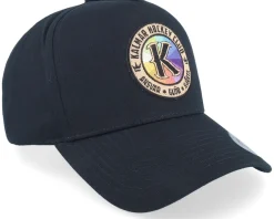 New Hatstore Kalmar HC Rainbow Patch A-frame Black Adjustable -