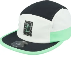5-Panel-Kumo Kanji Box Cloud Cloudfit White/Black/Teal 5-panel -