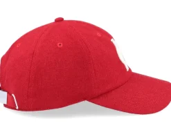 Dad Cap-American Needle Kansas City Monarchs Archive Legend Red Dad Cap -