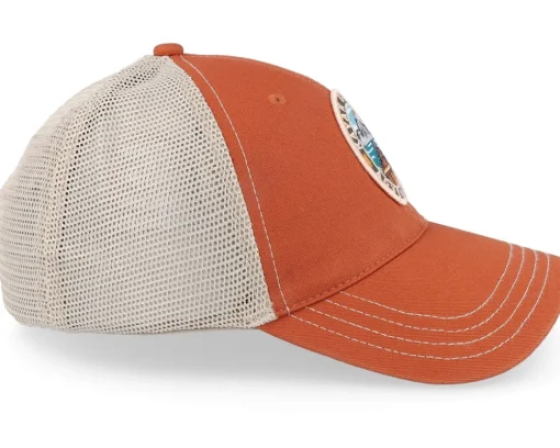 Discount Wild Spirit Kayak & Canoe Adventure Orange/Khaki Trucker -