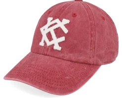 Dad Cap-American Needle KC All Nations Archive Nl Dark Red Dad Cap -