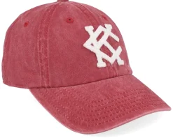 Dad Cap-American Needle KC All Nations Archive Nl Dark Red Dad Cap -