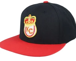 Snapback-American Needle Kc Monarchs Nl Archive 400 Black/Red Snapback -
