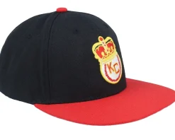 Snapback-American Needle Kc Monarchs Nl Archive 400 Black/Red Snapback -