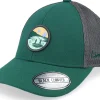 Clearance Black Clover Kelce Green W Charcoal Mesh W Patch Trucker -