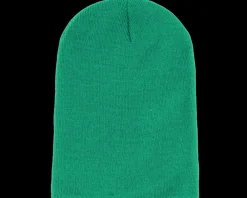 Long Beanies-Beechfield Kelly Green Long Blank Beanie -