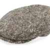 Online Stetson Kent Herringbone Grey Flat Cap -