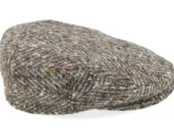 Online Stetson Kent Herringbone Grey Flat Cap -
