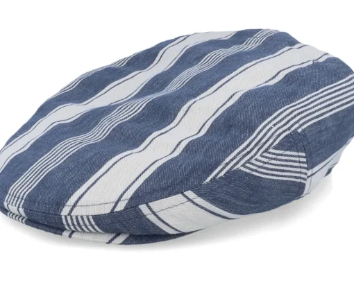 Hot Stetson Kent Linen/Cotton Flat Cap -