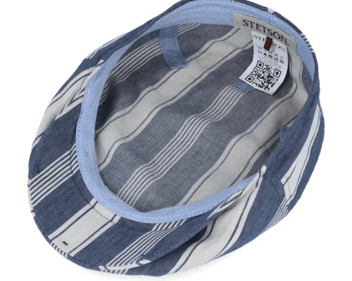 Hot Stetson Kent Linen/Cotton Flat Cap -