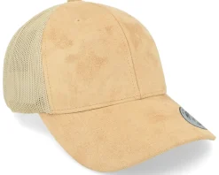 Best Yupoong Khaki Suede Trucker - Beige