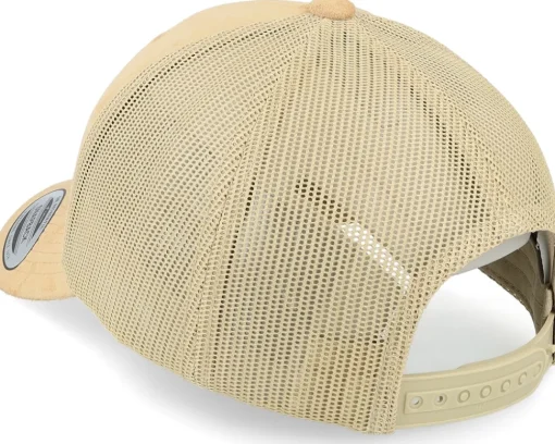 Best Yupoong Khaki Suede Trucker - Beige