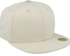 Organic Caps-Park Khaki Sustainable Snapback - Beige