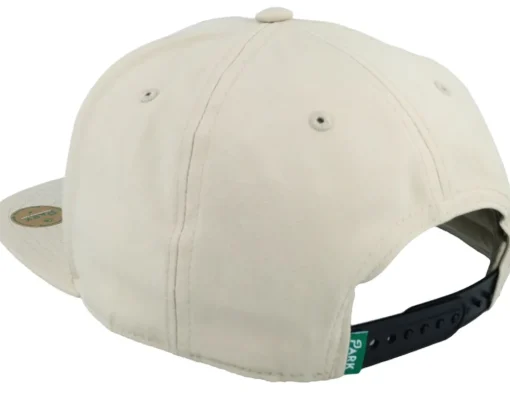 Organic Caps-Park Khaki Sustainable Snapback - Beige