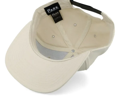 Organic Caps-Park Khaki Sustainable Snapback - Beige