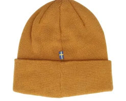 Outlet Fjällräven Kids 1960 Logo Hat Acorn Cuff - Yellow