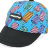 Sale Headster Kids 0-6 Months Pop Neon Blue Short Brim Aqua Dream Adjustable -