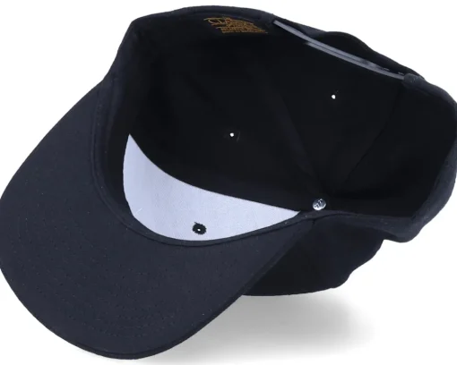Kids-Kiddo Cap Kids A Letter 3D Black Snapback -