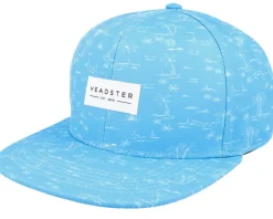 Sale Headster Kids Adventure Awaits Blue Reef Snapback -