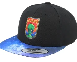 Snapback-Kiddo Cap Kids Aliens Logo Black/Space Snapback -