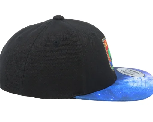 Snapback-Kiddo Cap Kids Aliens Logo Black/Space Snapback -