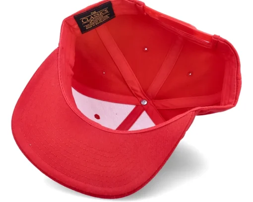 Kids-Kiddo Cap Kids Aliens Logo Red Snapback -