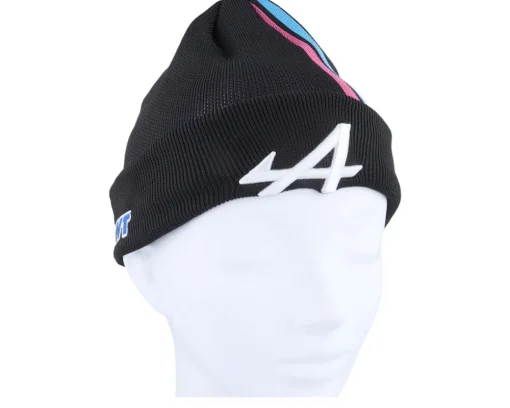 Kids-Formula One Kids Alpine F1 F1 24 Team Stripe Knit Black Cuff -