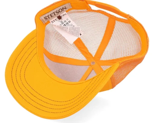 Online Stetson Kids American Heritage Classic Orange A-Frame Trucker -
