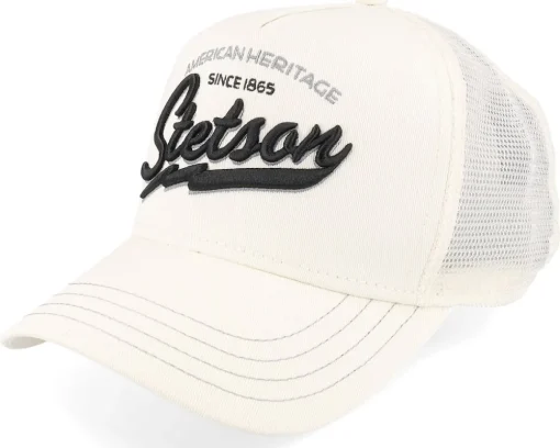 Sale Stetson Kids American Heritage Classic Salmon Trucker - Red
