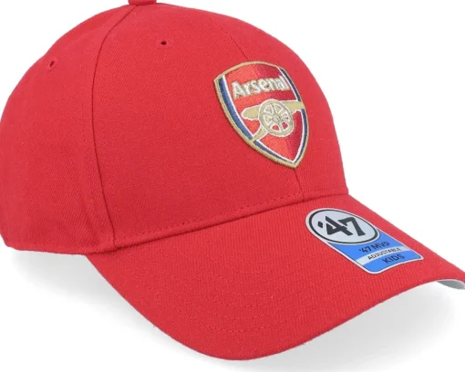 Adjustable-47 Brand Kids Arsenal 47 Mvp Cap Red Adjustable -