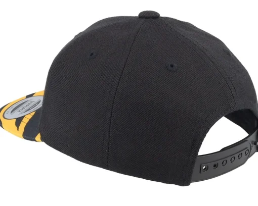 Snapback | Kids-Kiddo Cap Kids Attacking Tiger Black/Tiger Snapback -