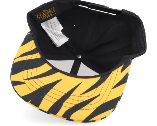 Snapback | Kids-Kiddo Cap Kids Attacking Tiger Black/Tiger Snapback -