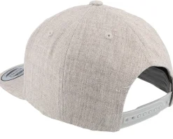 Snapback | Kids-Kiddo Cap Kids Baby Shark Heather Snapback - Grey