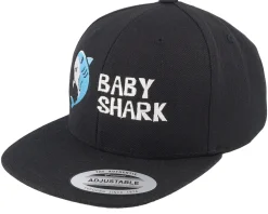 Snapback | Kids-Kiddo Cap Kids Baby Shark Heather Snapback - Grey