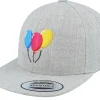 Snapback | Kids-Kiddo Cap Kids Balloons Heather Grey Snapback -