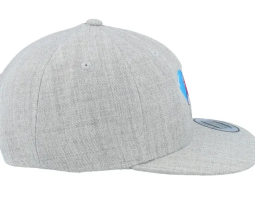 Snapback | Kids-Kiddo Cap Kids Balloons Heather Grey Snapback -