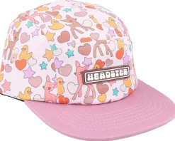 Sale Headster Kids Bambi Pink Marshmallow 5-Panel -